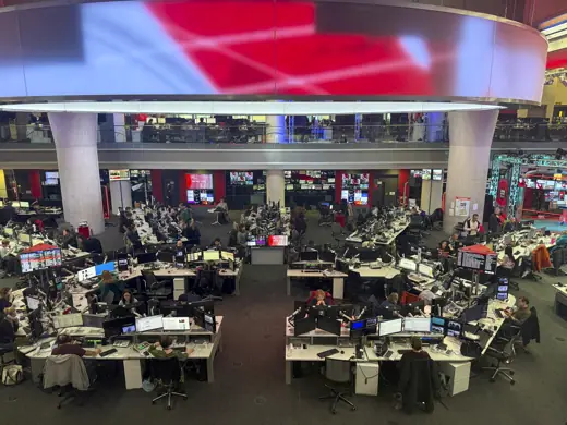 Photo 5: Interior · Main Newsroom, BBC Broadcasting House, London