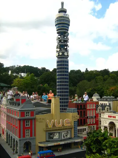 Photo 7: Model · Model of BT Tower in Miniland, Legoland Windsor