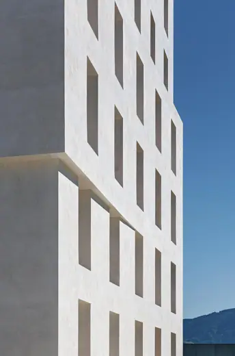 Photo 4: Detail · Bürogebäude Baumschlager Eberle Architekten in Lustenau, Österreich