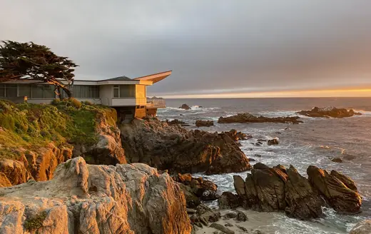 Photo 4: Context · Photograph of the Butterfly House landscape view, Carmel-by-the-Sea, California, USA