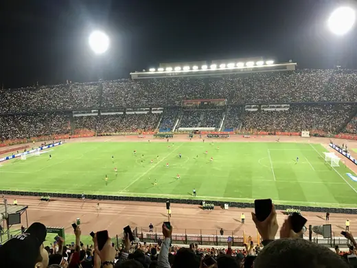 Photo 2: Exterior · Cairo stadium during Egypt u23 vs south africa u23 match