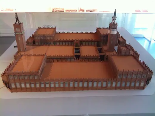 Photo 7: Model · Scale model of the Casaramona factory , exhibited at CaixaForum Barcelona 