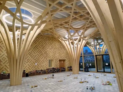 Photo 4: Interior · Cambridge Central Mosque atrium in May 2019