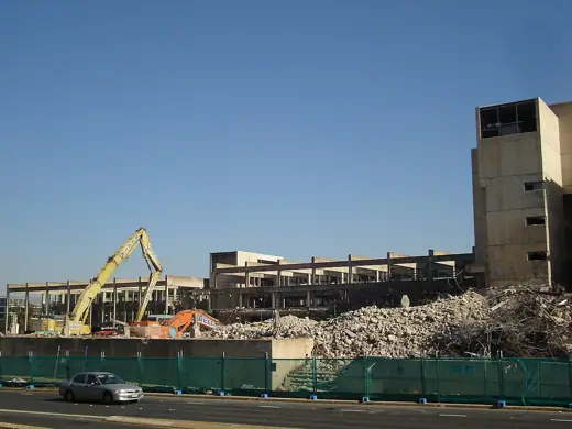 Photo 3: Exterior · Demolition of Cameron Offices, Belconnen 