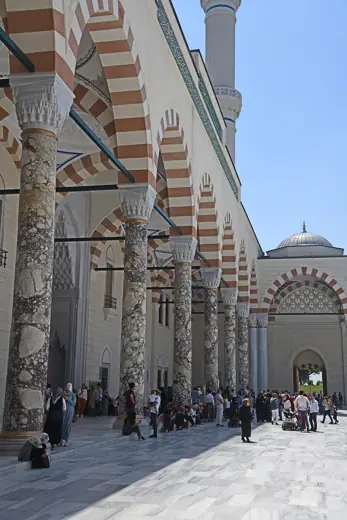 Photo 2: Exterior · One of some views at the courtyard of the Çamlıca Mosque
