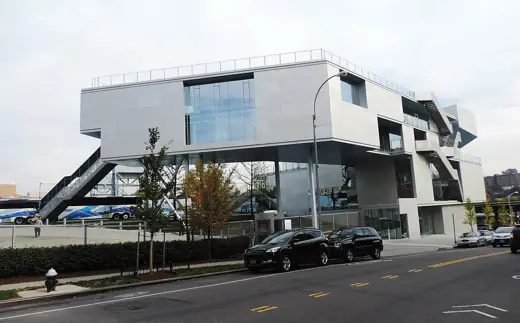 Photo 3: Exterior · Looking east across 218th St at soccer building