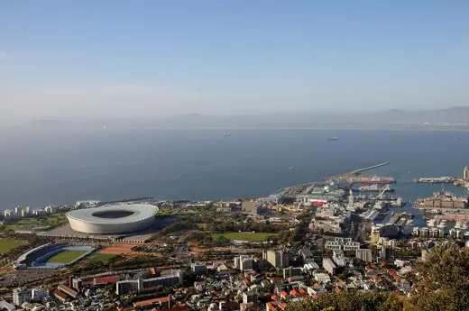 Photo 1: Exterior · View of the V&A Waterfront and Cape Town Stadium from Signal Hill