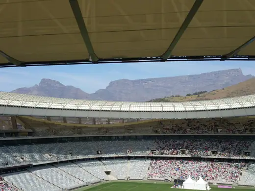 Photo 4: Interior · From within the Cape Town Stadium, as seen in the background, the Table Mountain