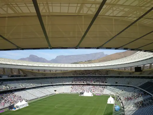 Photo 5: Interior · From within the Cape Town Stadium and as seen in the background, the Table Mountain