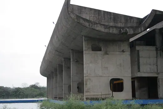Photo 7: Interior · Assembly Hall after Rain, Capitol Complex , Chandigarh