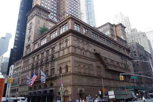 Photo 2: Interior · Looking southeast at Carnegie Hall, at 7th Avenue and 57th Street in Midtown Manhattan