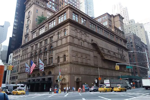 Photo 3: Interior · Looking southeast at Carnegie Hall, at 7th Avenue and 57th Street in Midtown Manhattan