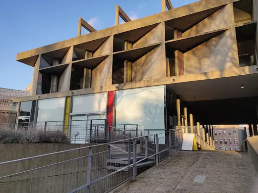 Photo 3: Exterior · Carpenter Art Center of Harvard University in Cambridge, Massachusetts, U.S., in February 2022