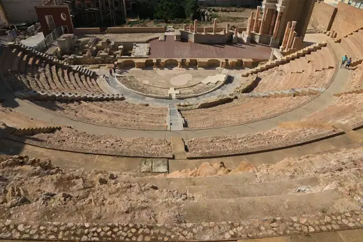 Photo 4: Exterior · Roman theatre in Cartagena in Spain