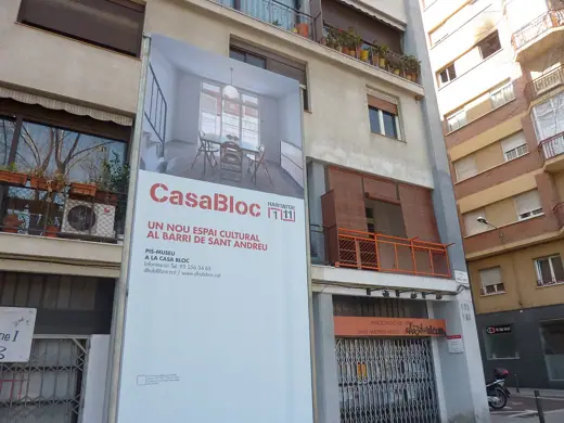 Photo 5: Exterior · Opening the Casa Bloc Apartment Museum (March 2012)