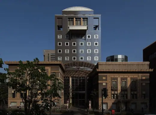 Photo 1: Interior · Nihon University Casals Hall, at Chiyoda-ku Tokyo Japan, design by Arata Isozaki in 1988