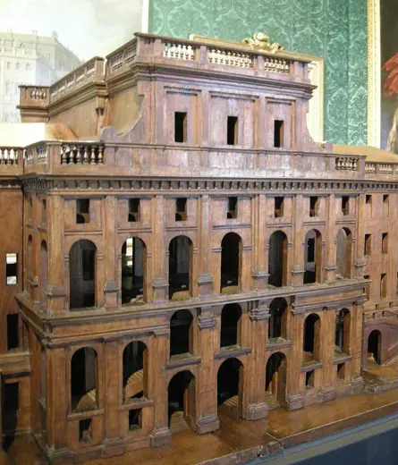 Photo 5: Model · Modello ligneo del castello di rivoli,