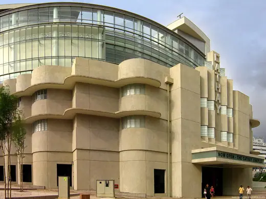 Photo 2: Exterior · Distinctive Frontal facade of The Cathay Building in Singapore, near Dhoby Ghaut and Museum areas