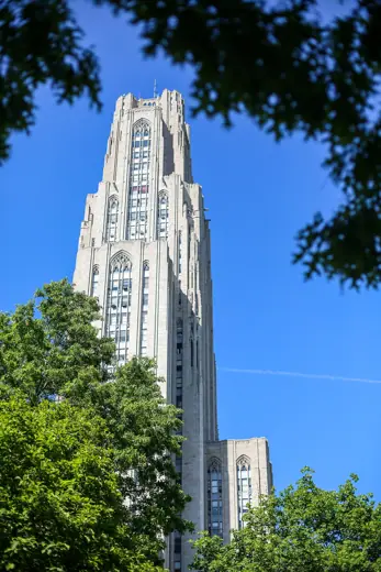 Photo 3: Exterior · The Cathedral of Learning in Oakland, PA