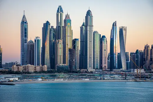 Photo 4: Context · The skyscrapers of Dubai Marina