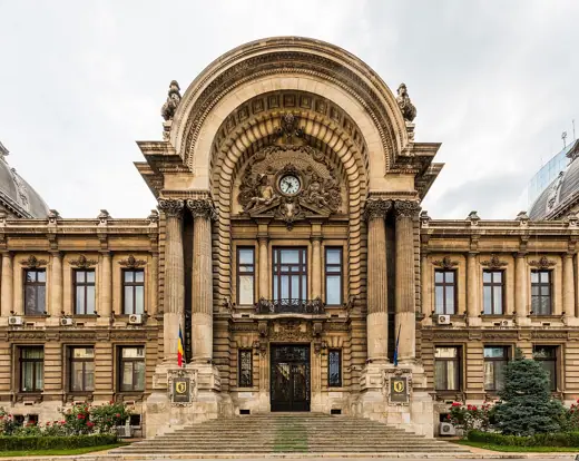 Photo 4: Exterior · CEC Palace, Bucharest, Romania