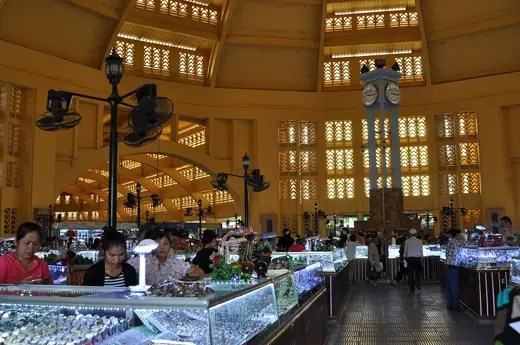 Photo 6: Interior · Another look at the cavernous interior of Phnom Penh's central market