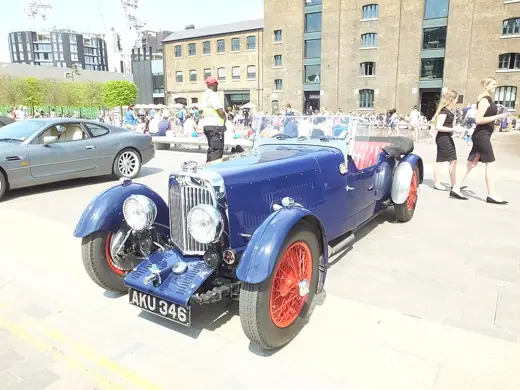 Photo 5: Detail · 1935 Aston Martin Mk II convertible, chassis and engine numbers C5/557/L, in Granary Square, London NW1
