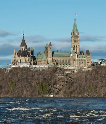 Photo 2: Exterior · A west view of Centre Block and the Library of Parliament, Ottawa, Ontario