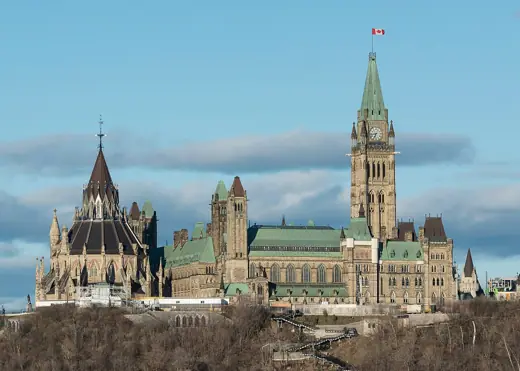 Photo 3: Exterior · A west view of Centre Block and the Library of Parliament, Ottawa, Ontario