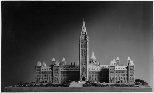 Photo 7: Model · Pre-construction mockup/model of the then future Centre Block of Parliament Buildings, Ottawa, Ontario