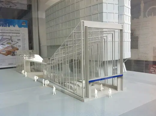 Photo 6: Model · Construction of Crossrail London at Tottenham Court Road station