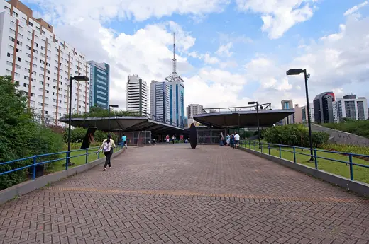 Photo 1: Exterior · Centro Cultural Sao Paulo external view of the main entrance