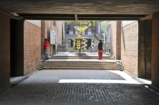 Photo 5: Exterior · Entrance area near sagra basement at CEPT Campus