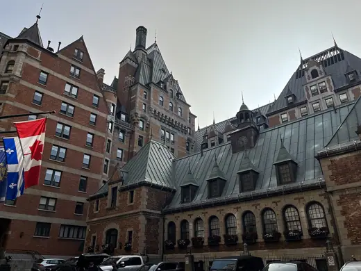 Photo 3: Exterior · Fairmont Le Château Frontenac in Quebec City (September 2023)