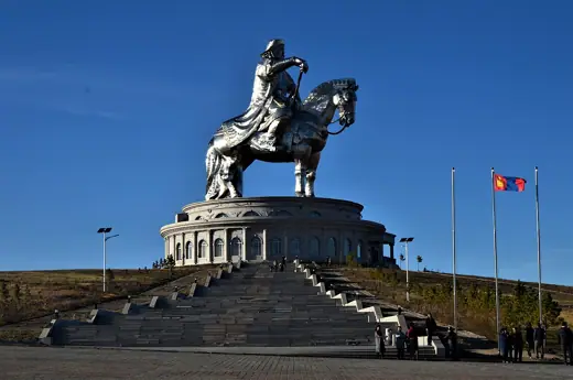Photo 2: Exterior · Monumental equestrian statue of Genghis Khan in Mongolia