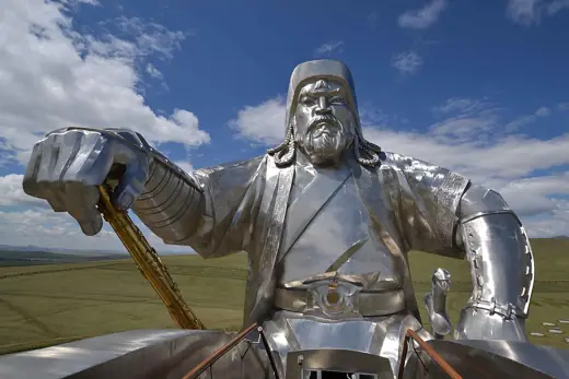 Photo 5: Detail · The largest equestrian statue in the world is just outside of UB