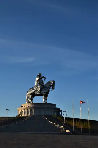 Photo 4: Exterior · Monumental equestrian statue of Genghis Khan in Mongolia