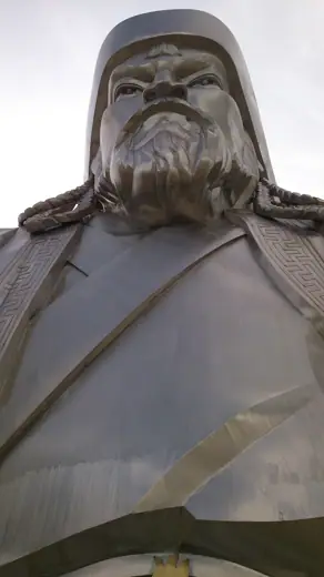 Photo 6: Detail · Detail of the Genghis Khan Equestrian Statue in Mongolia