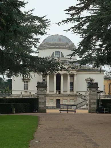 Photo 6: Elevation · Chiswick House, a Palladian villa in Burlington Lane, Chiswick, London, England