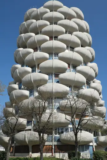 Photo 3: Exterior · Wohntürme Choux de Créteil in Créteil im Département Val-de-Marne (Île-de-France/Frankreich)