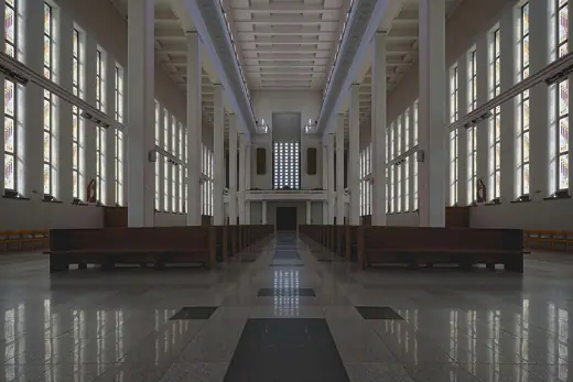 Photo 5: Interior · The impressive Christ's Resurrection church, Kaunas, Lithuania