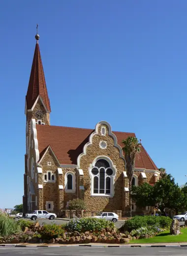 Photo 4: Exterior · Christuskirche, Windhoek , a noted landmark in Windhoek 
