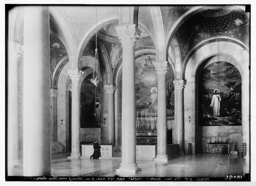 Photo 5: Interior · Title: Basilica of Gethsemane [i.e., Church of All Nations or Church of the Agony]