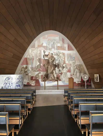 Photo 6: Interior · Interior of the w:Church of Saint Francis of Assisi in w:Belo Horizonte , w:Minas Gerais , Brazil