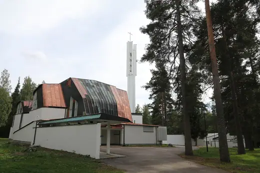 Photo 2: Exterior · Church of the Three Crosses after roof renovation