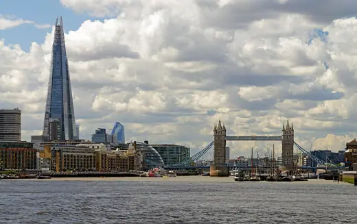 Photo 4: Interior · Butler's Wharf, The Shard, City Hall, Tower Bridge, Hermitage Community Moorings - view from The Thames