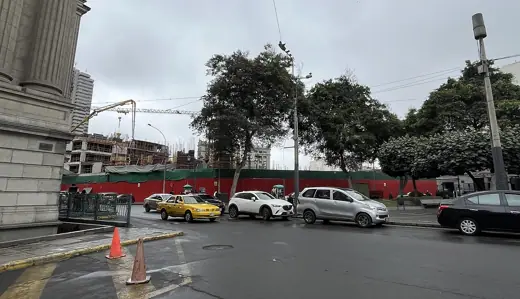 Photo 6: Interior · Avance del proyecto Qantua visto desde el pasaje Buenaventura en Lima