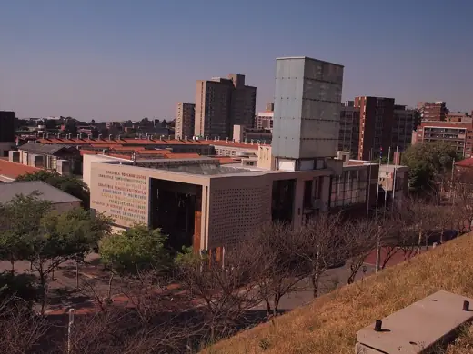 Photo 2: Exterior · The constitutional Court of South Africa on Constitution Hill in Johannesburg, South Africa