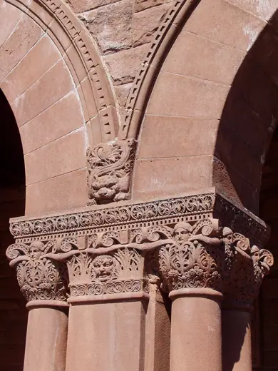 Photo 2: Detail · Converse Memorial Library, Malden, Massachusetts, USA; H