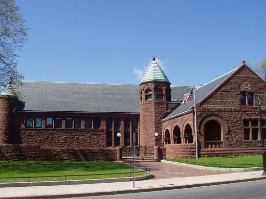Photo 3: Context · Converse Memorial Library, Malden, Massachusetts, USA; H